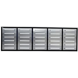 Steelman 10' armoire de rangement avec établi en acier inoxydable (30 tiroirs)