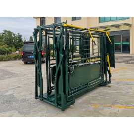 Cattle Squeeze Chute Manual Headgate