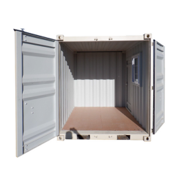Petit conteneur d'expédition cubique de 6 pieds